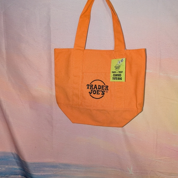 Trader Joe'S Handbags - Trader Joe's Trick Or Treat Canvas Tote Bag